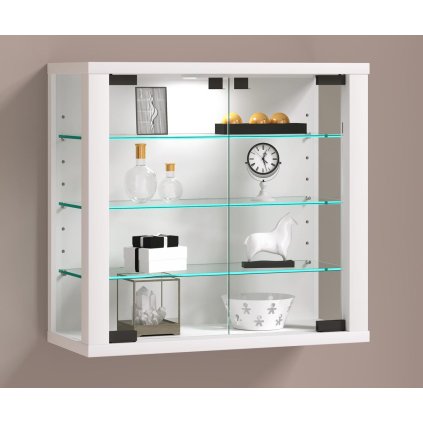 Nástenná vitrína Vitrosa S, biela