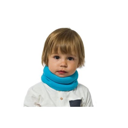 Detský nákrčník Priessnitz, modrý 45-55 cm