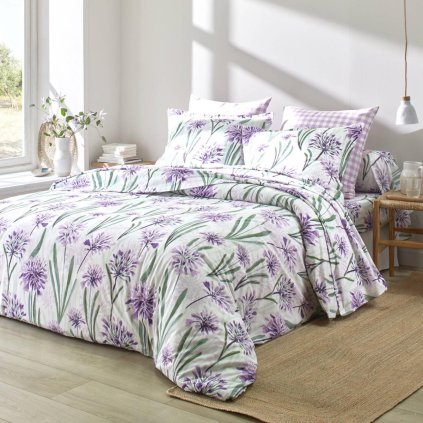 Bavlnená posteľná bielizeň Agapanthe by Colombine®, 140 x 200 cm