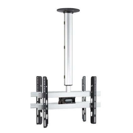 Stropný držiak VCM "CM 4 Double", strieborný