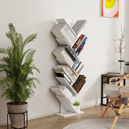 Regál VCM "Nulis XL", biely