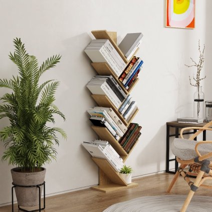 VCM Regál "Nulis XL", medový dub