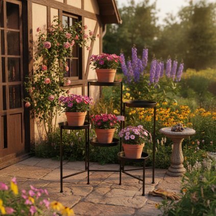 Stojan na kvety, 5 úrovní