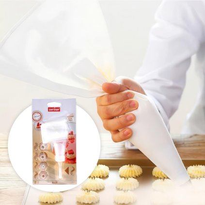 Zdobiace vrecko s 5 tryskami