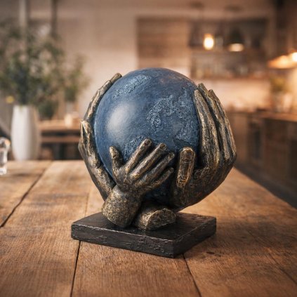 Socha Záchrana sveta