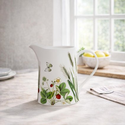 Porcelánový džbán Divoké kvety