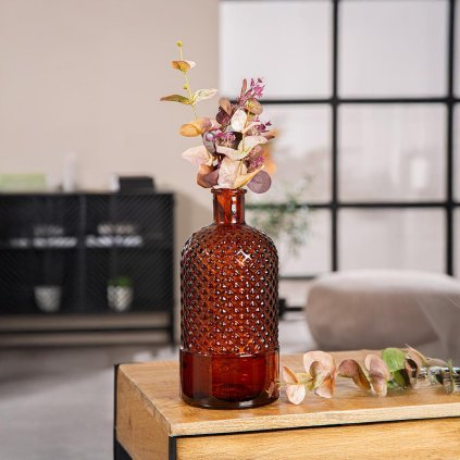 Sklenená váza Diamond, 27 cm