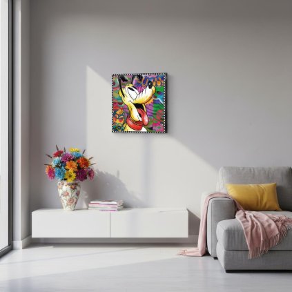 Maľovanie na stenu Pluto