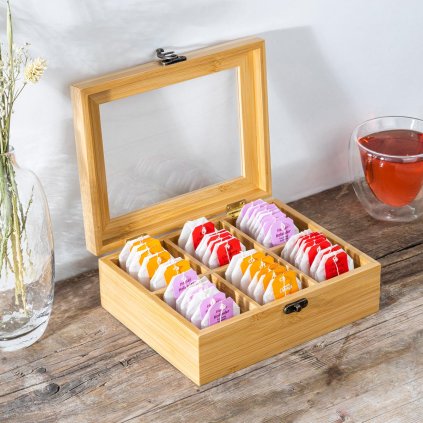 Bambusová krabička na čaj