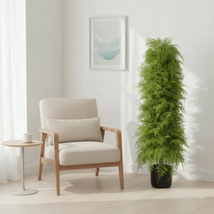 Umelá špargľa pyramidálna, cca 120 cm