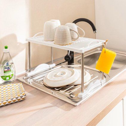 Polička na kuchynský drez