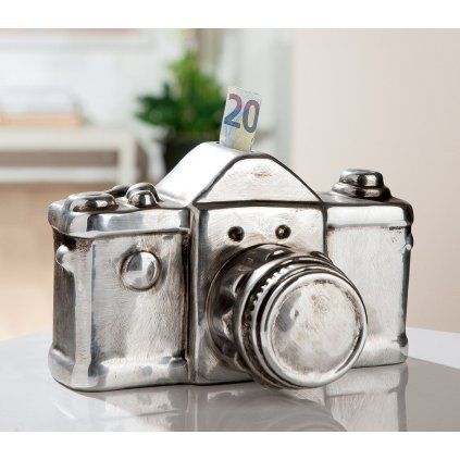 Keramická pokladnička "Camera"