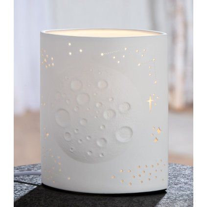 Keramická stolová lampa Moon "Moon"