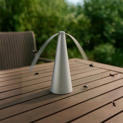 Ventilátor proti hmyzu, strieborný