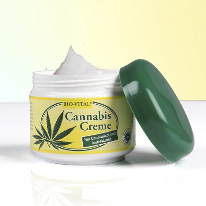 Konopný pleťový krém Bio-Vital Cannabis, 125 ml