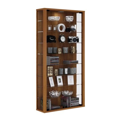 Nástenná vitrína Vitrosa maxi, orech