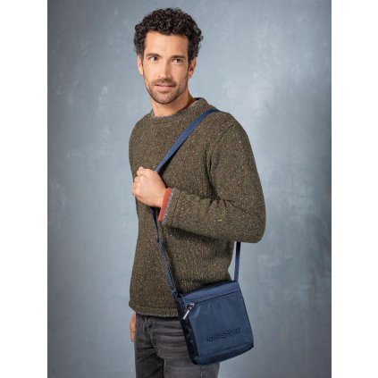 Crossbody taška, UNI, tmavo modrá