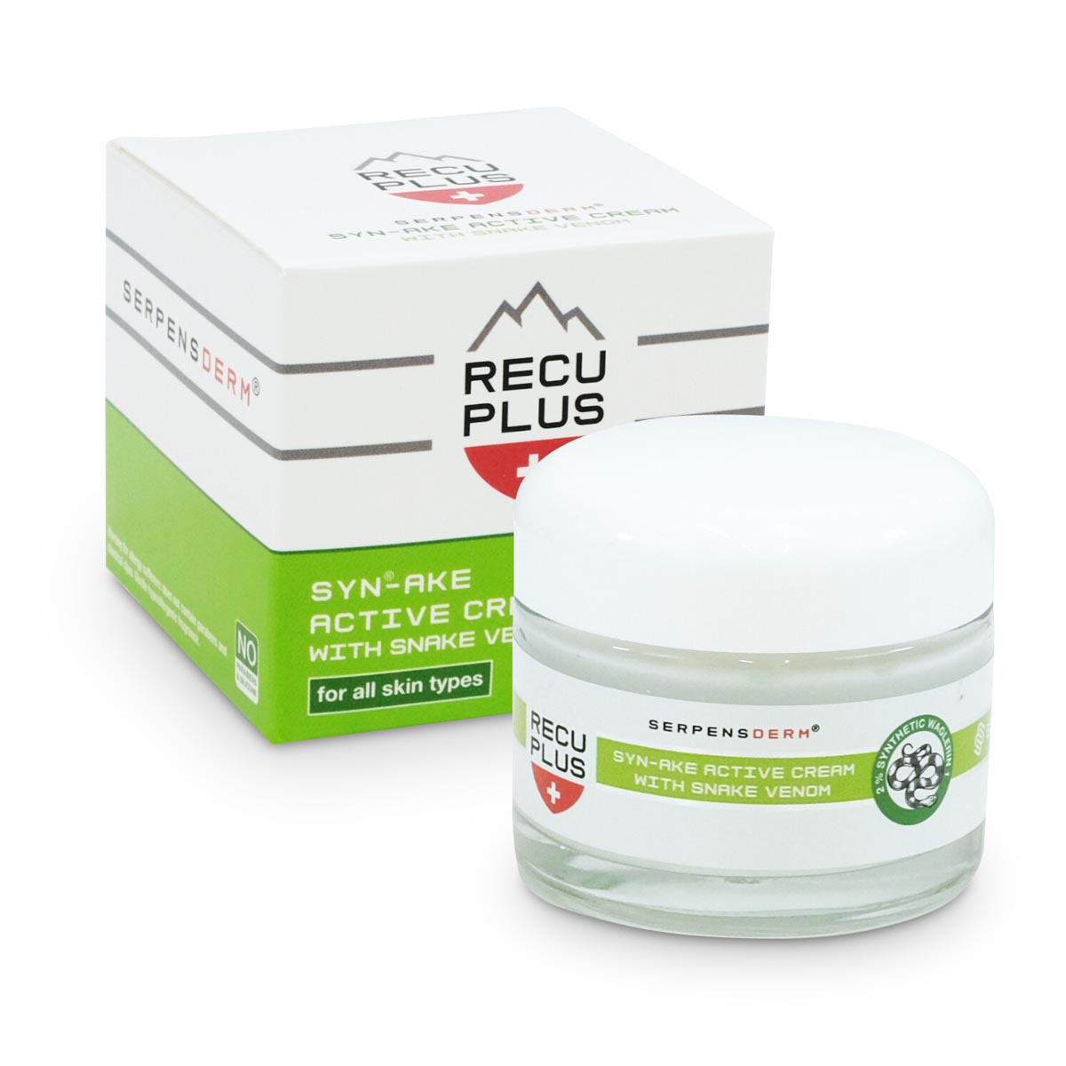 E-shop RECUPLUS Pleťový krém s hadím jedom, 50 ml