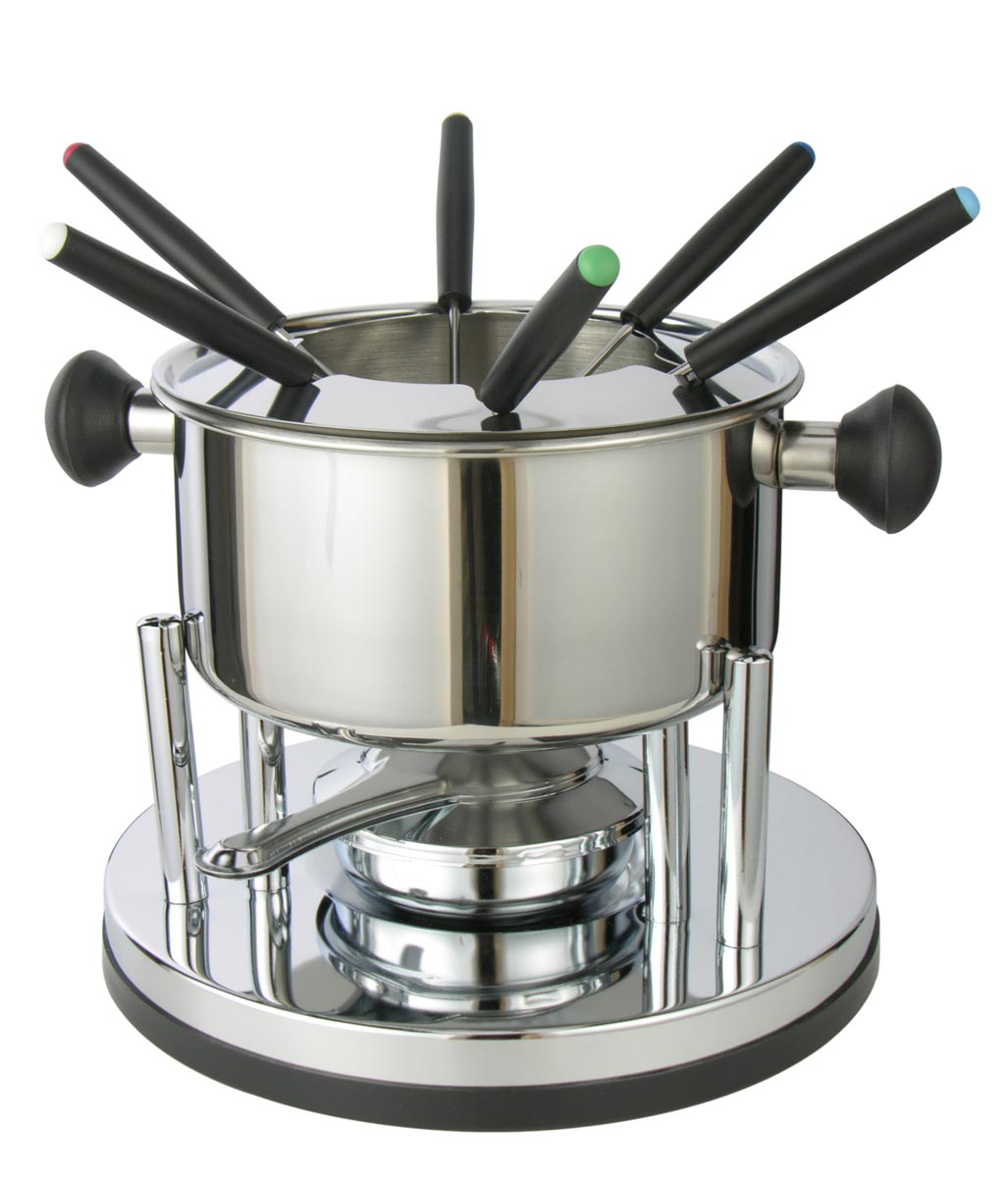 E-shop Súprava fondue z nehrdzavejúcej ocele, 10 kusov