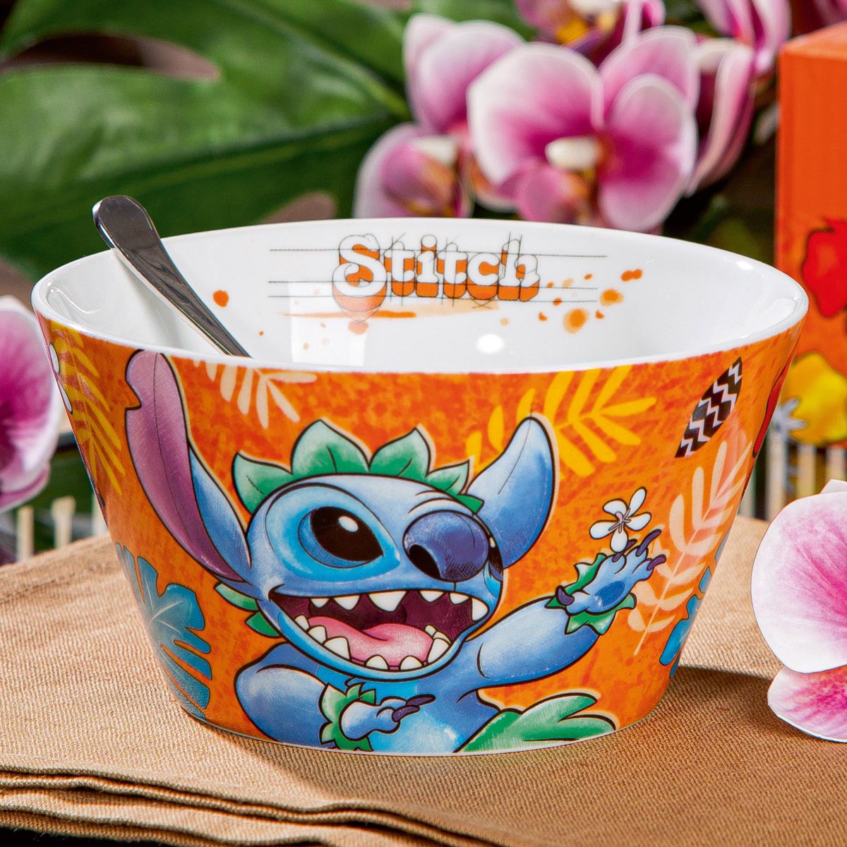 Fotografia produktu: Miska Stitch, oranžová