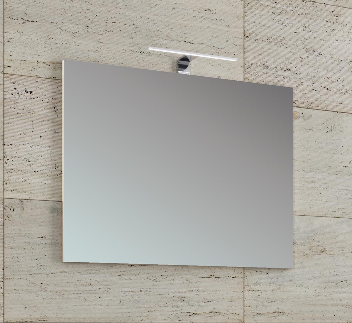 E-shop LED zrkadlo VCB 2 80 cm, biele