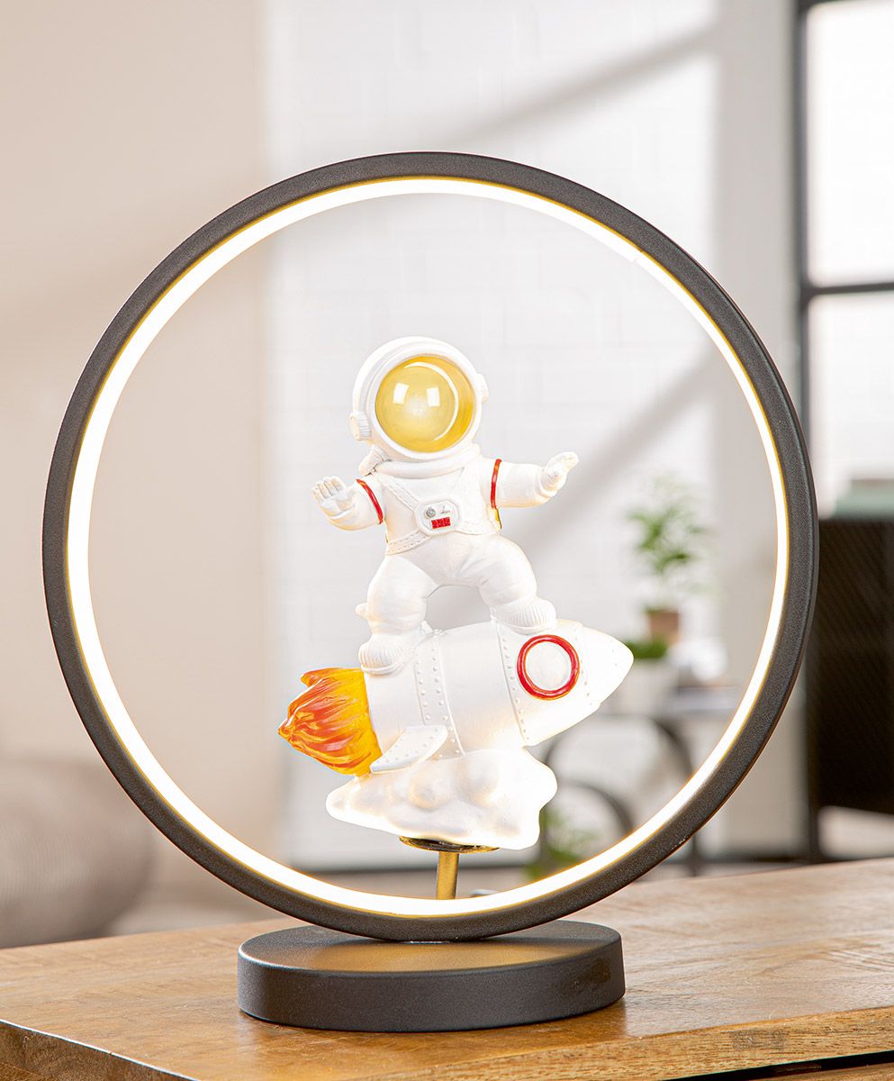 LED lampa astronauta na "rakete"