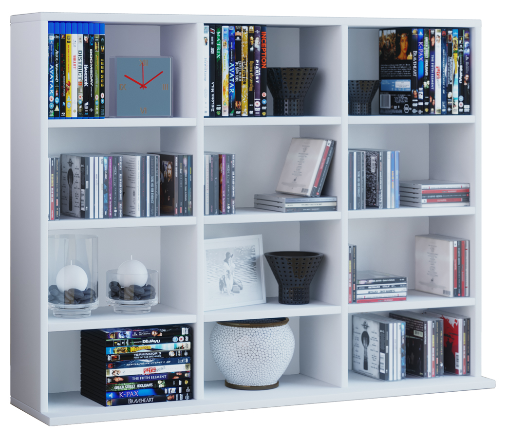 E-shop Policový regál Megosa mini, biely