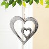 Závesná dekorácia Srdce, 14 cm