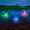 Plávajúca LED solárna dekorácia do jazierka Dragonfly