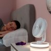 Stolný ventilátor FanLed s nabíjaním cez USB a LED diódami