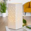 Porcelánová stolová lampa Stromy