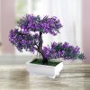 Umelý kvitnúci bonsaj, fialový