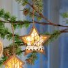 LED závesná vianočná dekorácia Star