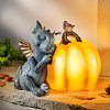 Dráčik Zucca s LED tekvicou