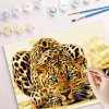 Maľovanie podľa čísel Leopard