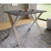Jedálenský stôl Xona 80x80 X-legs, antracit
