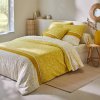 Bavlnená posteľná bielizeň Constance, žltá 140 x 200 cm