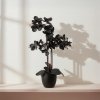 Umelá orchidea Phalaenopsis, čierna