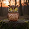 LED solárna záhradná socha sovy