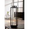 LED kovový obdĺžnikový lampáš "Luna" 40cm