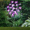 Solárny záhradný zápich Orchidea