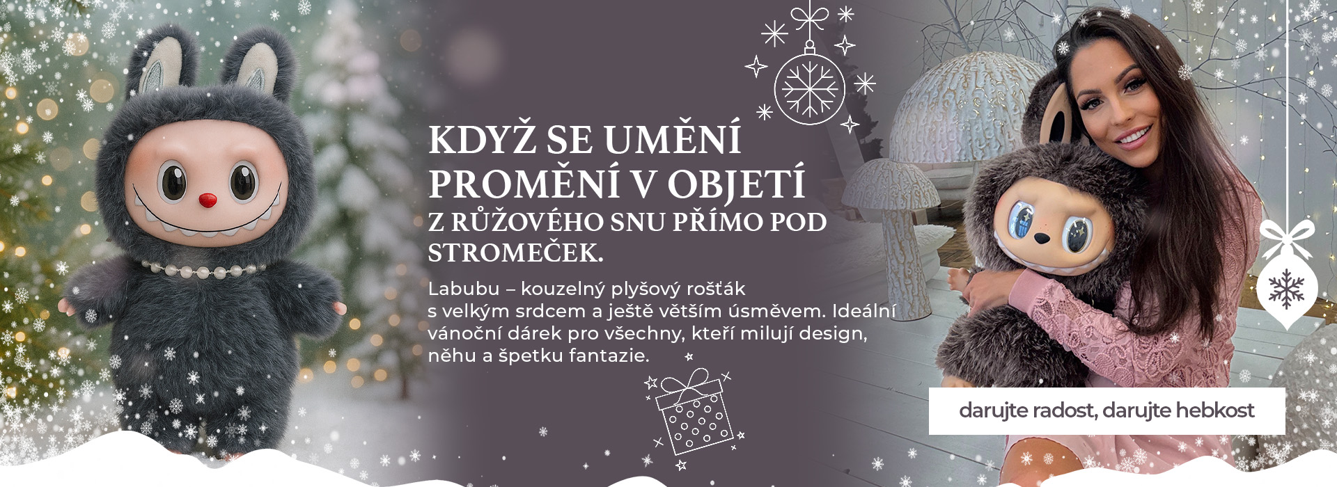 Labubu – kouzelný plyšový rošťák - darujte radost, darujte hebkost