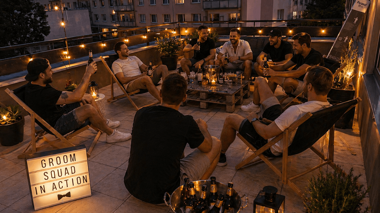 Pánská rozlučka se svobodou - hlavní