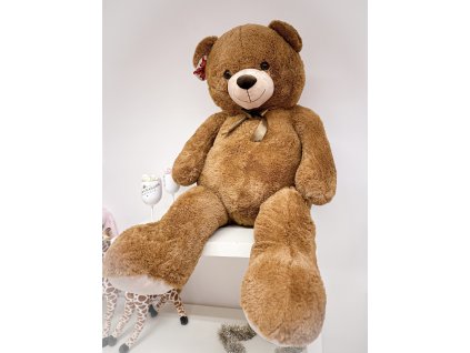 Velký plyšový medvěd TEDDY HNĚDÝ 150 cm