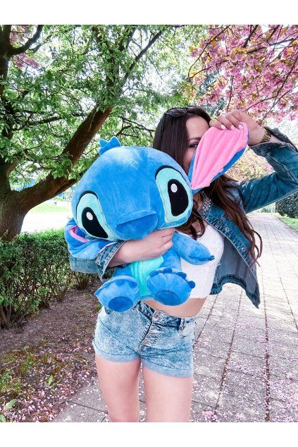 Plyšový Stitch 50 cm – modrý