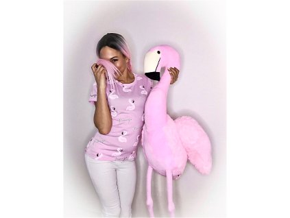 Plyšový plameňák XXL 155 cm