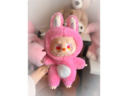 XXL plyšová postavička Labubu 50 cm PINK