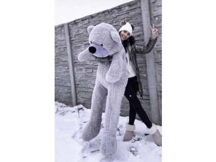 Velký plyšový medvěd Kawaii 160cm béžový
