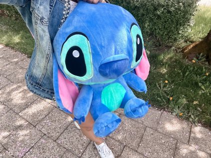 Velký plyšový Lilo a Stitch Modrý 80cm