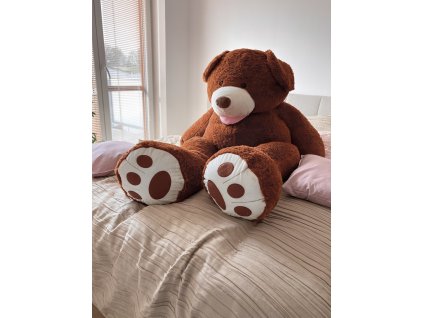 velky plysovy medved cute hnedy 190cm